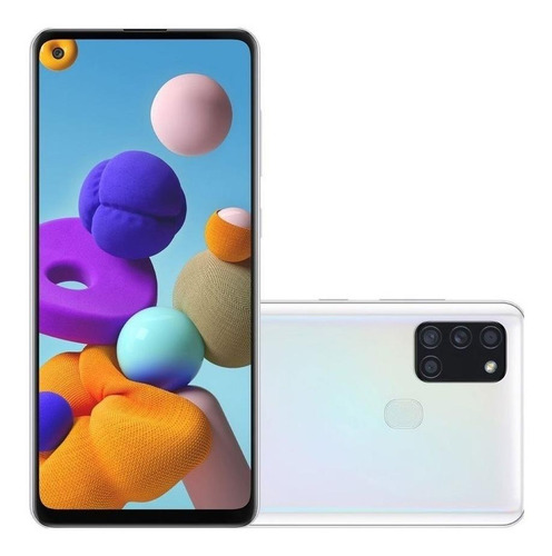 Samsung Galaxy A21s Dual SIM 64 GB blanco 4 GB RAM