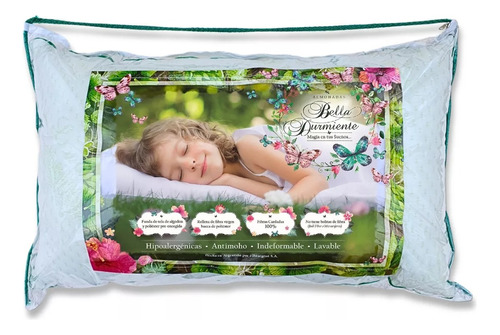 Almohada Soft Bella Durmiente Aromaterapia Lavanda 70x45