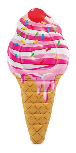 Intex 23819/9 Colchoneta Inflable Helado Con Cereza