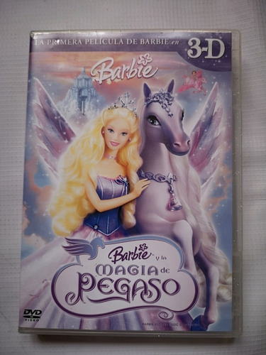 La Magia De Pegasso Barbie Película Dvd Original Infantil 