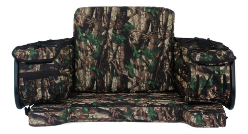 Asiento Respaldo Con Maleta Honda Camuflaje Cuatrimoto Atv