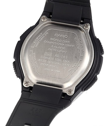 Reloj Analogico Digital Casio Aq-163w - 1b1vdf 100 Metros