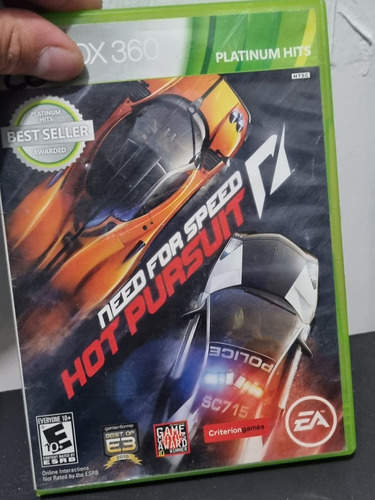 Need For Speed: Hot Pursuit  Xbox 360 Fisico