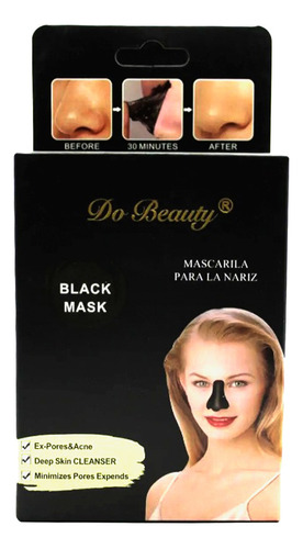 Mascarillas Puntos Negros Black Head Skincare 2packs C/10pza