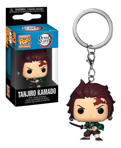 Funko Pop! Keychain Tanjiro Kamado - Demon Slayer Llavero