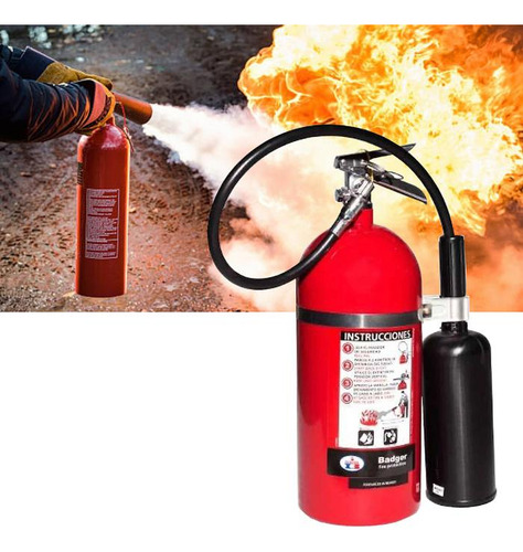 Extintores Fuego Protección Civil, Mxbsa-004, 9kg, Clase B,c
