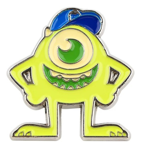 Pins De Mike Wazowski / Monsters, Inc / Pines Metálicos