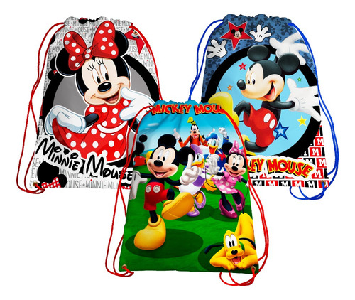 Morral Dulceros Mickey Mouse Recuerdos Fiestas 120 Pzs