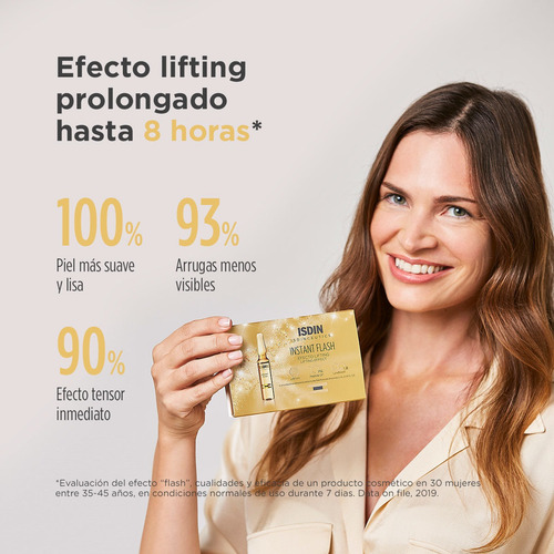 Isdinceutics Instant Flash 5 Ampollas Efecto Lifting