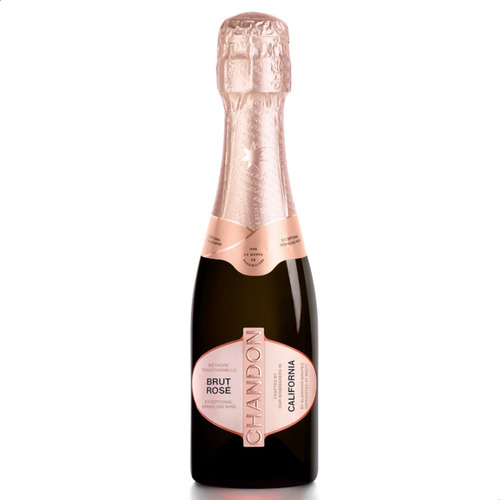Champagne Chandon Rose Brut 187ml Espumante Caja X24 Unid