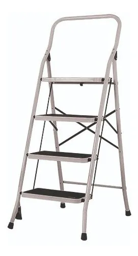 Escalera Plegable 4 Peldaños Antiderrapante Adir 10534