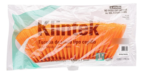 Escoba Klintek (truper) T/cepillo Cerdas Pvc C/mango Madera