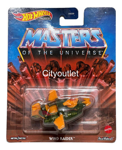 Hot Wheels Master Of The Universe Wind Raider Premium He Man