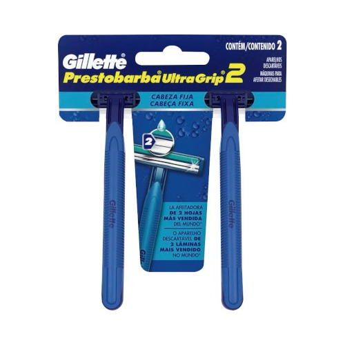Gillette/prestobarba Ultragrip 2 Lâminas