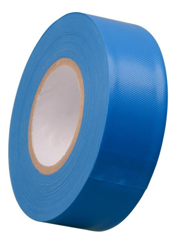 Cinta De Señalización, Rollo De Cinta De Pvc De 45 M Azul
