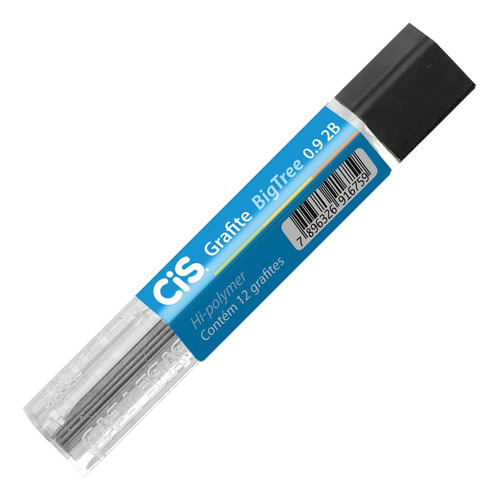 Kit Grafite 0.9mm 2b Cis Hi-polymer 3 Estojos C/ 12 Grafites