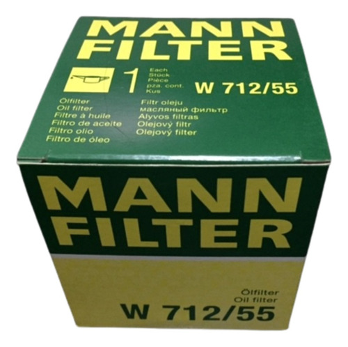 Filtro Aceite Mann W 712/55   Daihatsu  Suzuki Clásicos