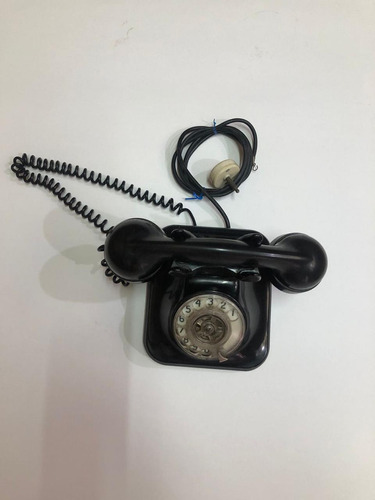 Telefono Baquelita Negro, De Entel Vintage