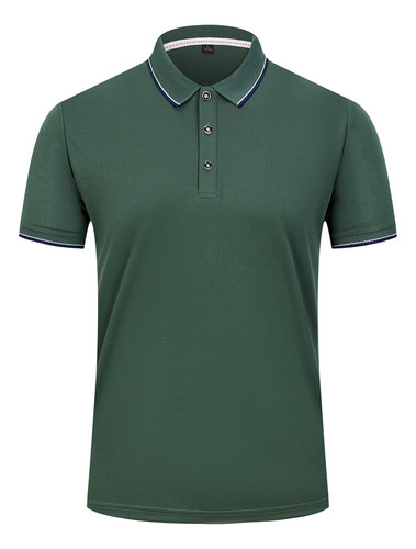 Playera Polo Hombre Manga Corta Moda Casual Camisa