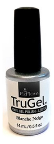 Esmalte Semipermanente Trugel Ezflow Creme Uñas Manicura Color Blanche neige