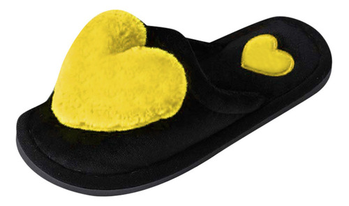Zapatillas Planas Para Mujer Del Día De San Valentín, Peluda