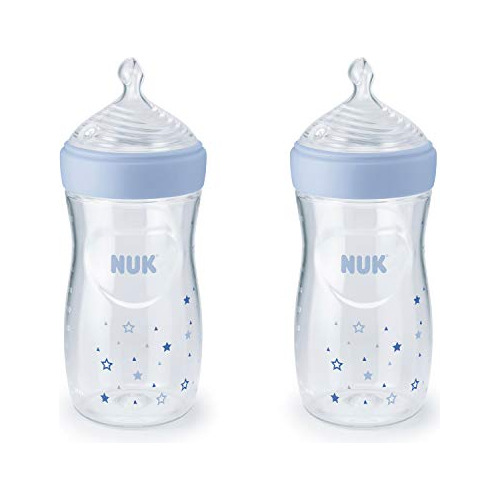 Nuk Simply Natural Biberón De Bebé, 5 Onzas, 12 Unidades, 0+