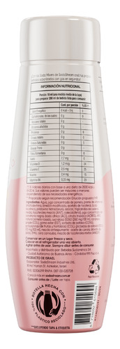 Soda Mixer Pomelo Rosado Sabores De Sodastream 440ml Rinde 9 Litros