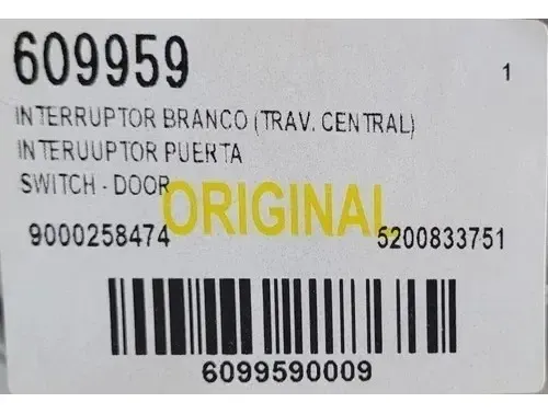 Interruptor Redondo Geladeira Ge Rfge700 (609959) | Parcelamento