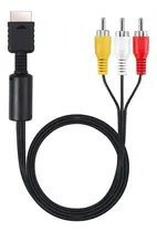 Comprar Cabo Av Audio E Video Rca Compativel Playstation Ps1 Ps2 Ps3