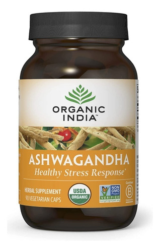 Ashwagandha 90caps, Organic India,