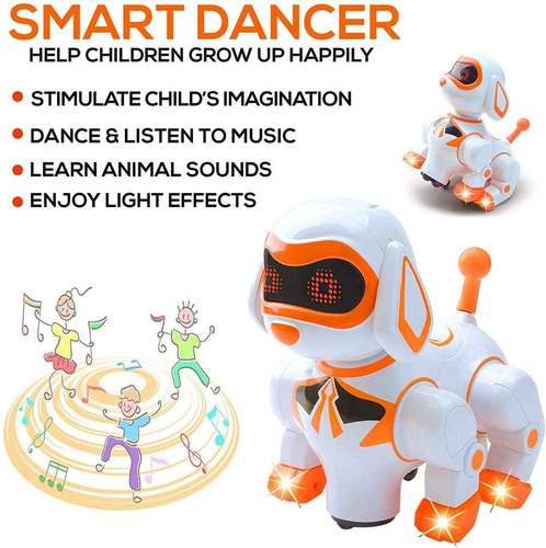 Electronico Smart Interactivo Cachorro Perro Robot Playmate