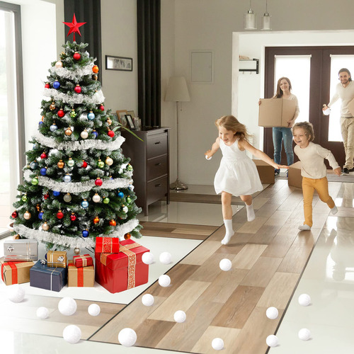 Juego De 50 Bolas De Nieve Falsas Para Interiores Navidad 3