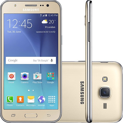 Celular Samsung Galaxy J500 J5 Duos Dourado