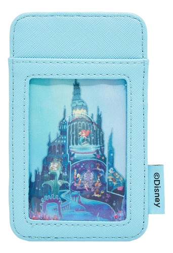 Loungefly The Little Mermaid Castle Tarjetero Ariel
