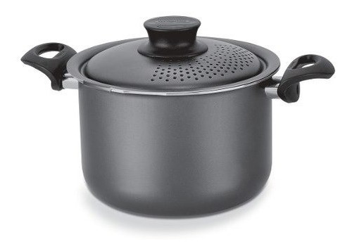 Imagen 3 de 8 de Olla Tramontina Pasta Spaghetti 24 Cm 7.50 Litros Teflon