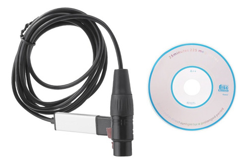 I Adaptador De Interfaz Dmx512 Usb Dmx Control De