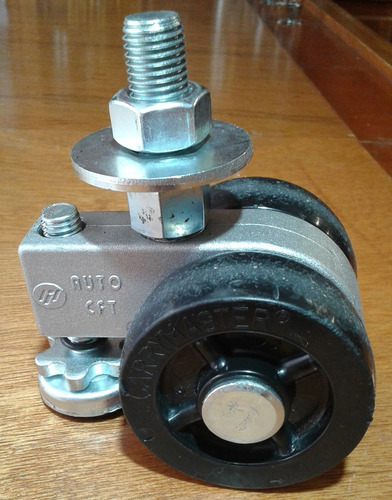 Imagen 2 de 5 de Rodaja Con Doble Rueda Niveladora Carrymaster Act-800s