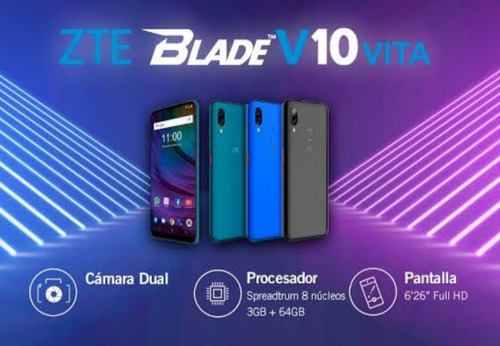 Zte Blade V10 Vita 64gb Nuevo Sellado Garantía Libre