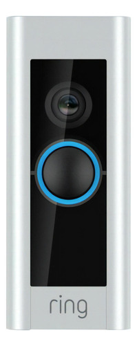 Timbre Inteligente Cableado Ring Doorbell Pro Satin Nickel