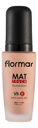 Base de maquillaje líquida Flormar Mat Touch Foundation tono medium beige