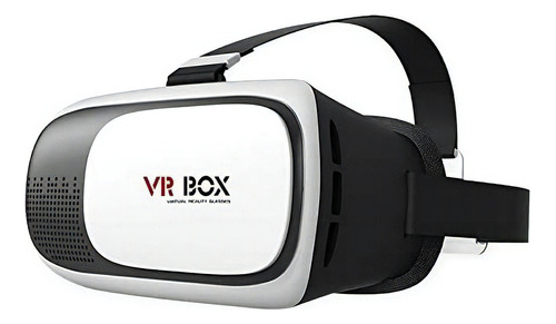 Oculos Vr Box- Celular - 3d Virtual + Controle Bluetooth Cor Branco