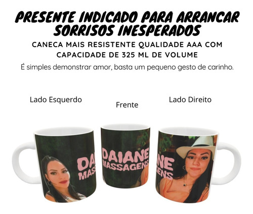 Imagem 2 de 4 de Canecas Divertidas Personalizada Com Foto Um Presente Barato