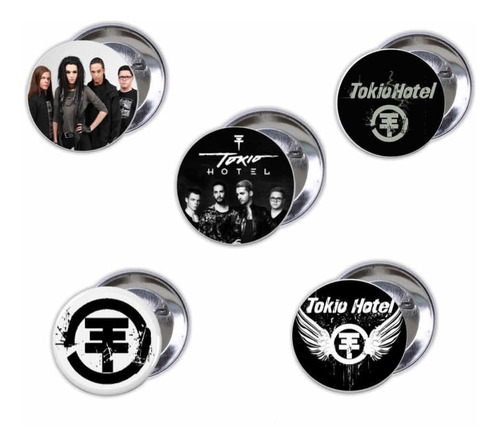 5 Pins Tokio Hotel