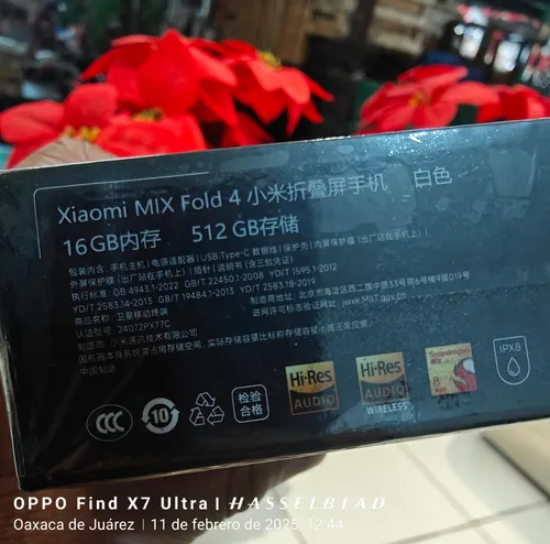 Xiaomi Mix Fold 4 De 16gb De Ram Y 512gb De Almacenamiento Xiaomi Mix Fold 4 De 16gb De Ram Y 512gb De Almacenamiento