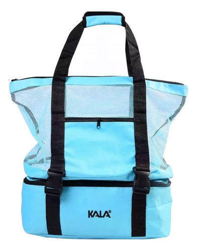 Bolsa Mala Térmica Sintética 2em1 Azul 35l - Kala