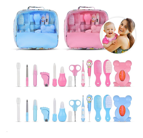 Kit Higiene E Cuidados P/bebe Completo 13 Peças Essenciais