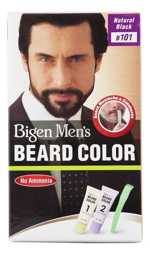 Bigen Negro Intenso Tinte Para Barba B101