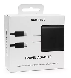 Cargador Samsung 45w Fastcharging Usb-c Galaxy S22 S21 Not20