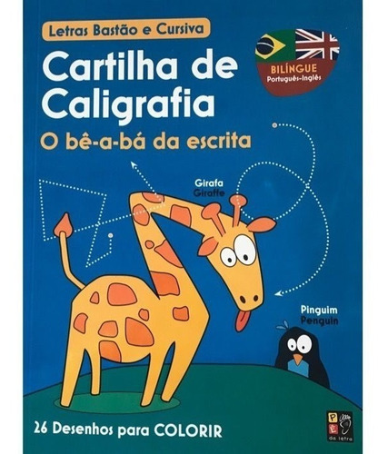 Livro Cartilha De Caligrafia - Bilingue