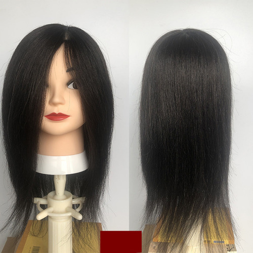 Cabeza Con Cabello Para Entrenamiento De Peluquería
